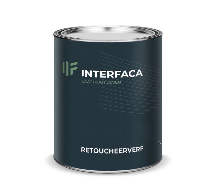 Retoucheerverf, om beschadigde delen bij te werken.