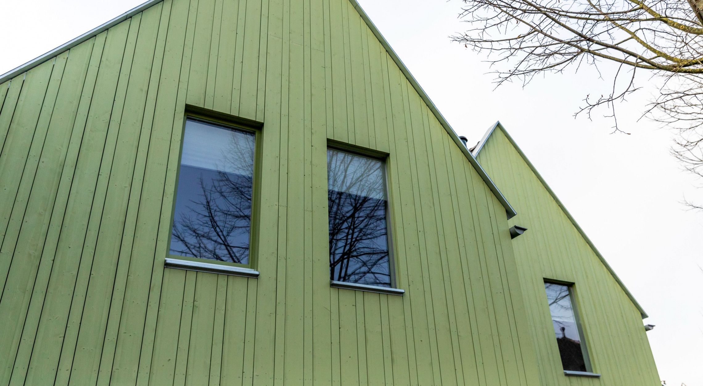 Zaanse woning - houten gevelbekleding