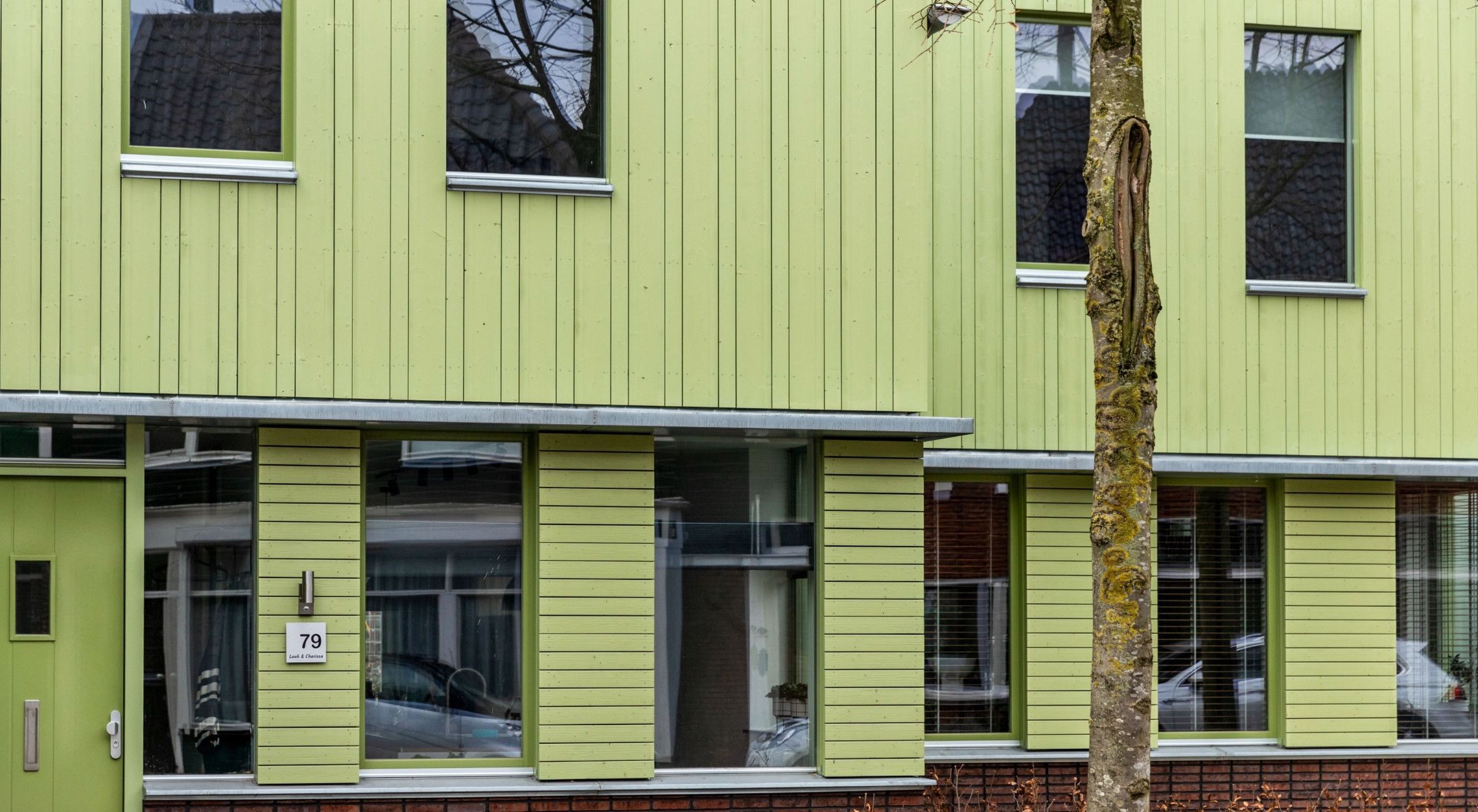 Zaanse houten gevel - DumoWood