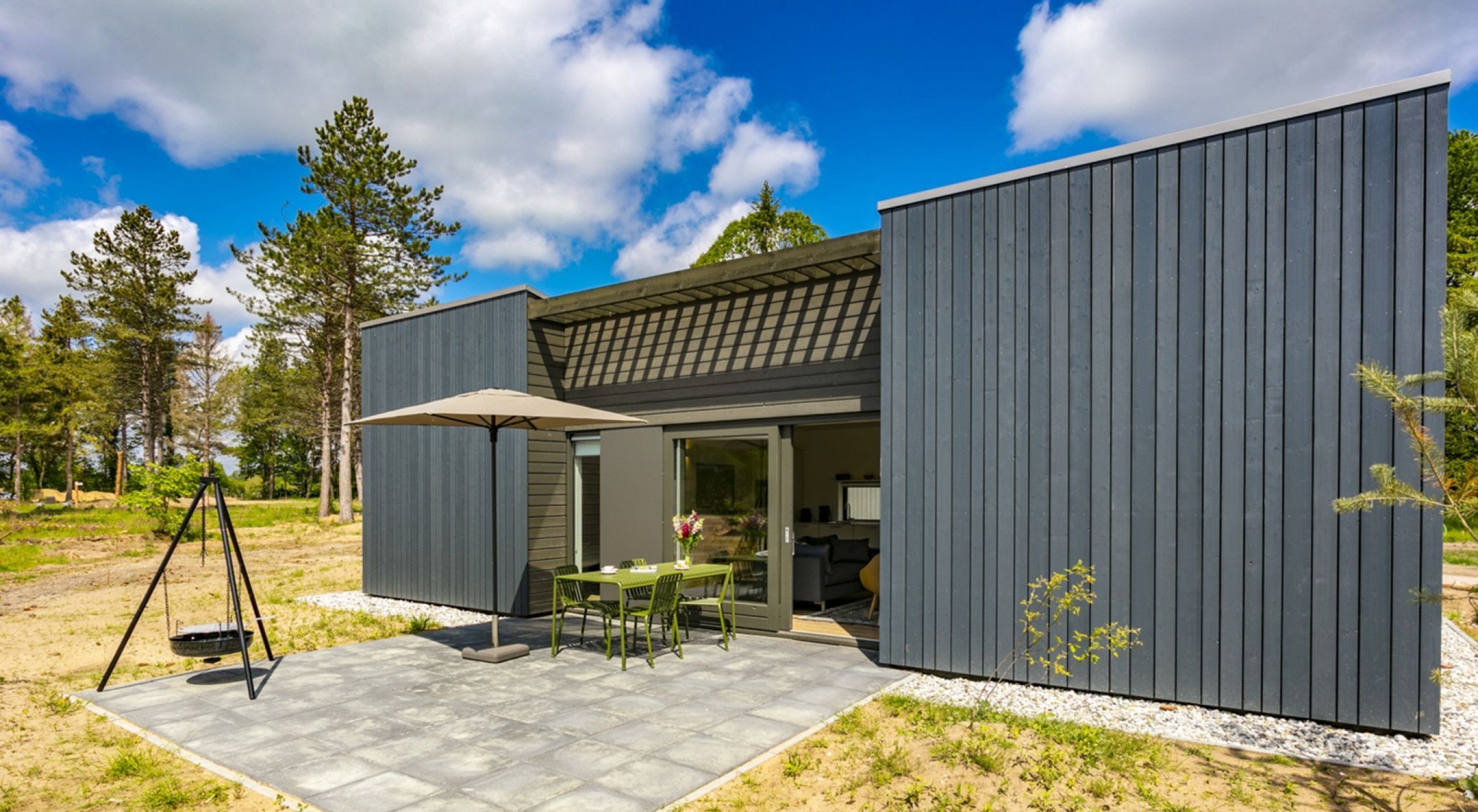 Duurzame houten gevelbekleding