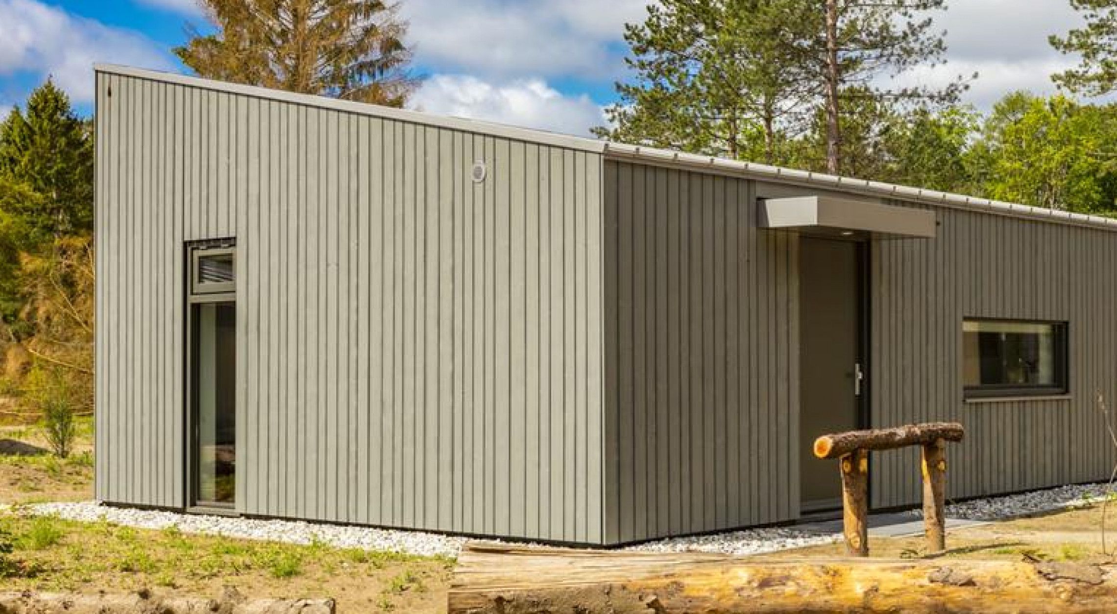 Houten gevelbekleding - channelsiding profiel