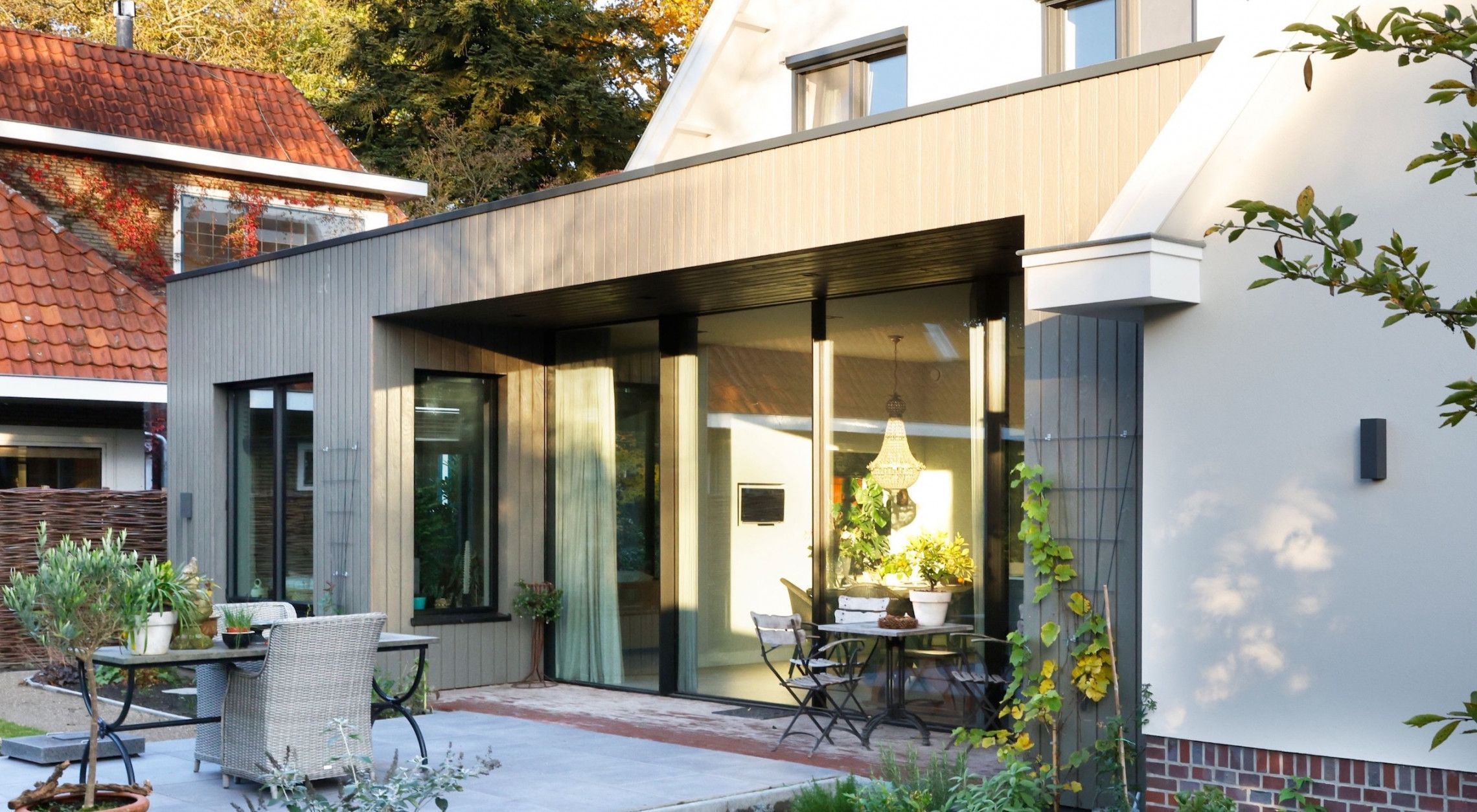 Aanbouw woning - DumoWood Highline