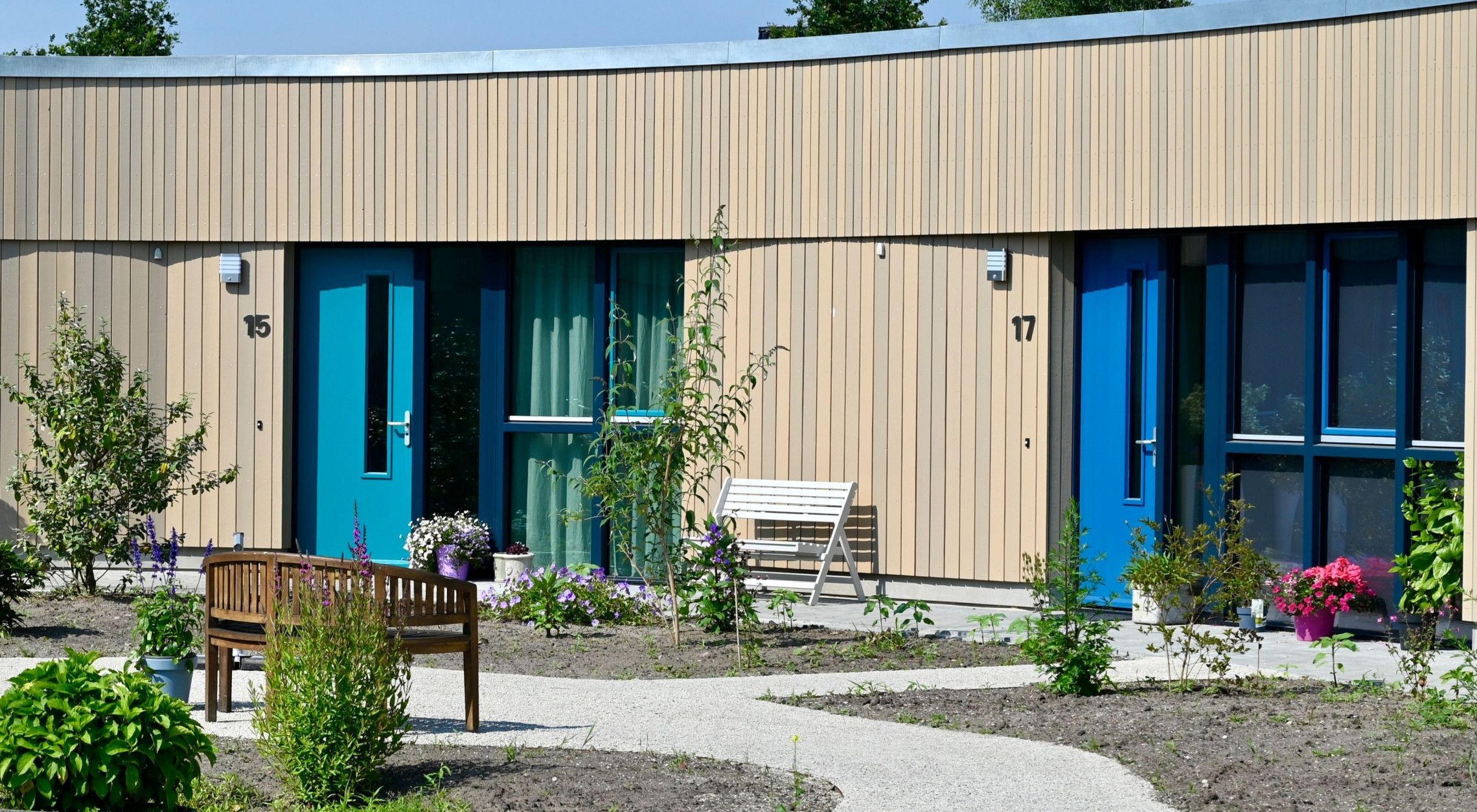 Houten gevelbekleding - VäriWood Vibes