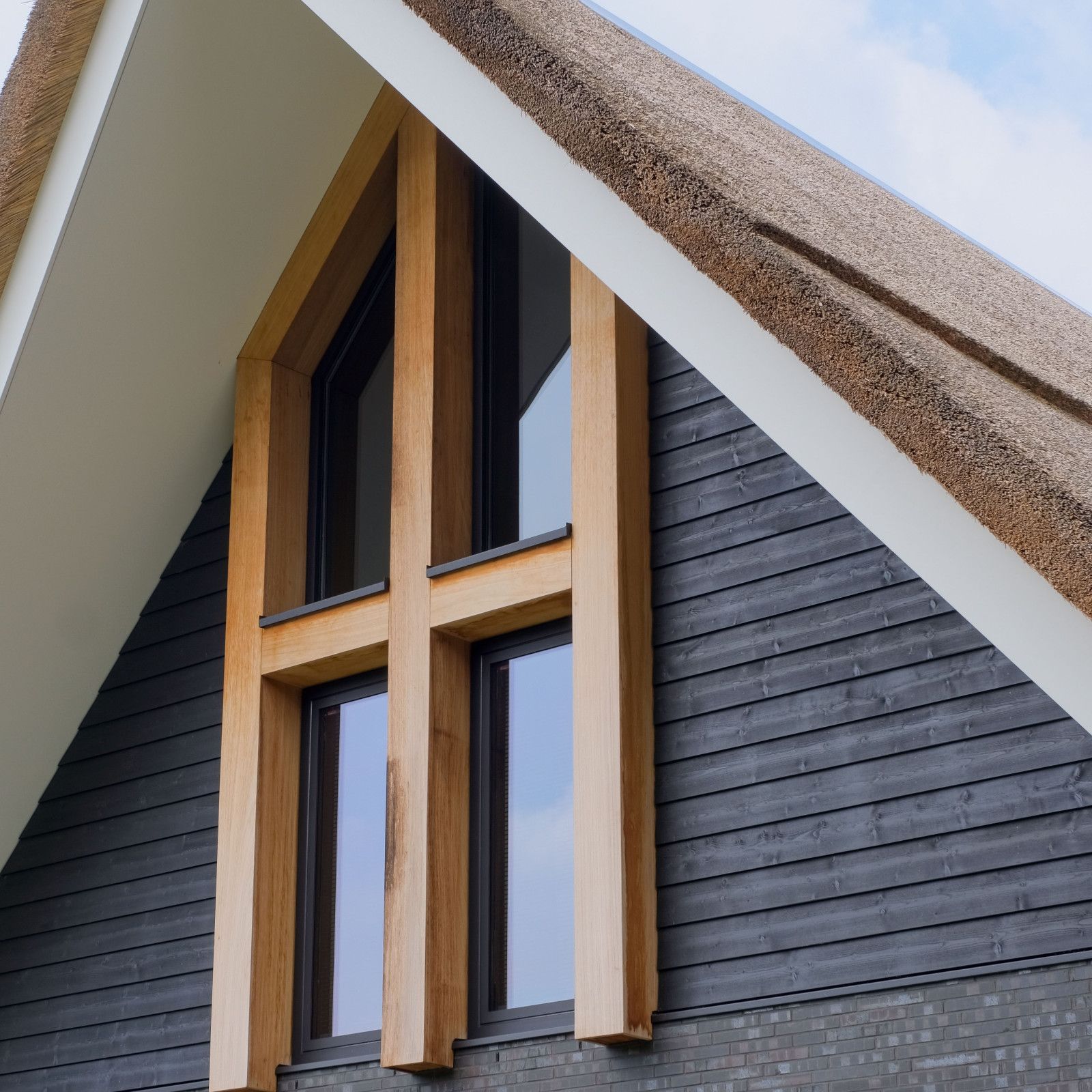 DumoWood zweeds rabat - ral 9005