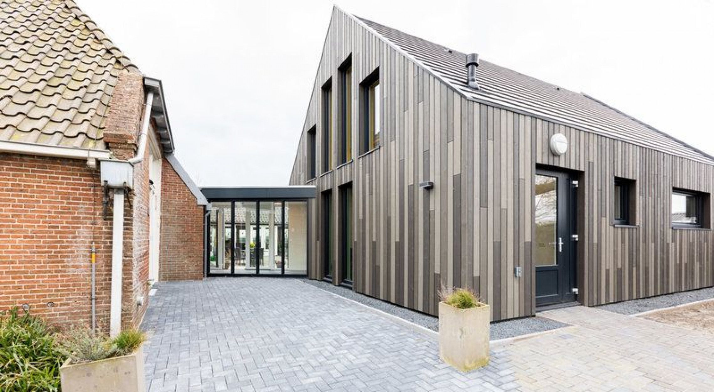 Gevelbekleding VäriWood channelsiding