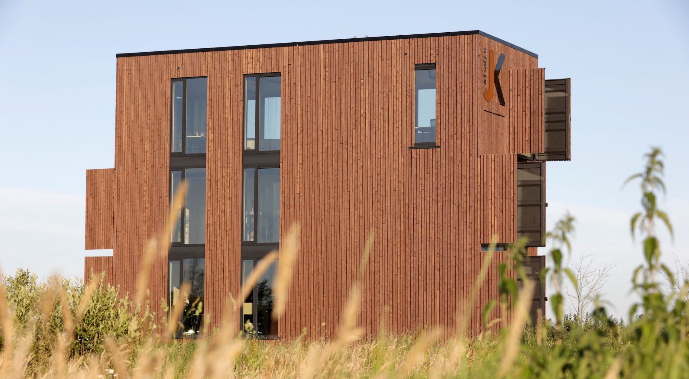 Duurzame houten gevelbekleding