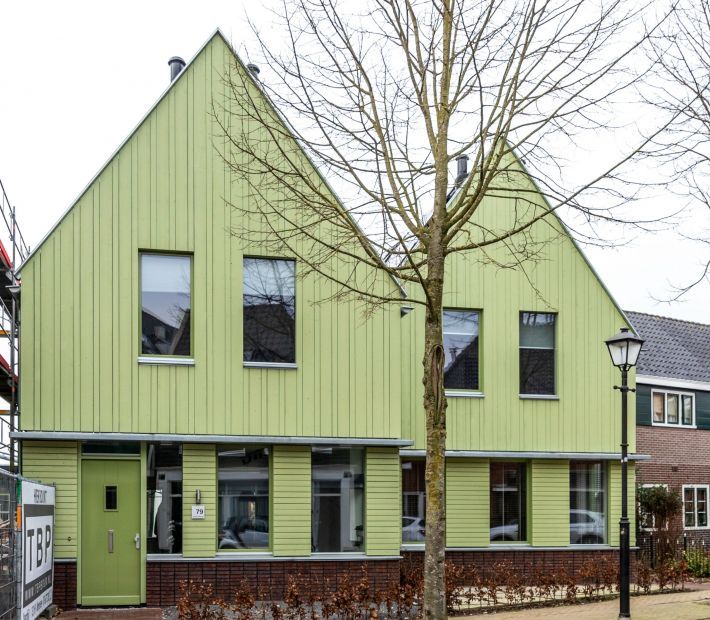 Zaanse houten woningen